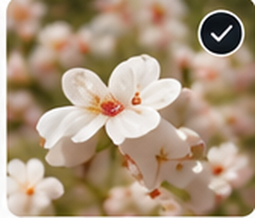 Spring blossoms, example photo